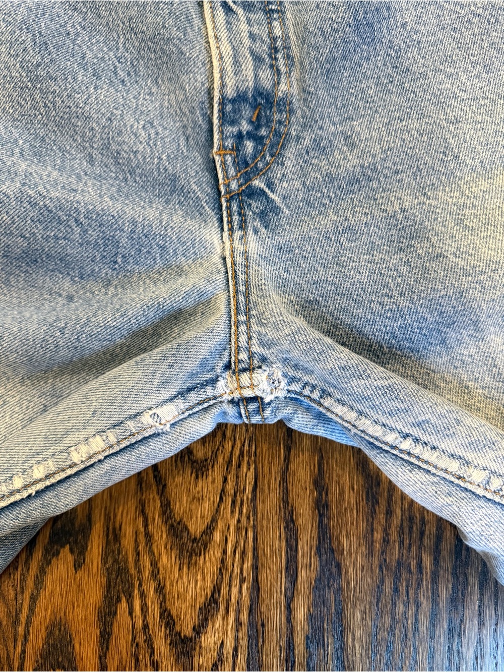 Vintage Levi’s 881 High Rise Straight Leg Jeans Made in Belgium W33 L32 - Picture 7 of 7